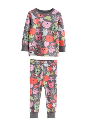 REGULAR FIT HALLOWEEN SNUGGLE SET - Pidžamas komplekts - grey ghost pumpkin print