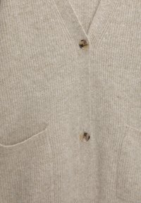 PULL&BEAR PURL BUTTONED - Kofta - dark brown