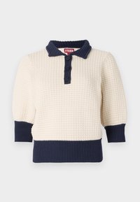 ALTEA SWEATER - Džemperis - ivory/navy