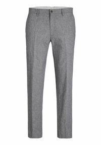RIVIERA - Oblekové kalhoty - light grey melange