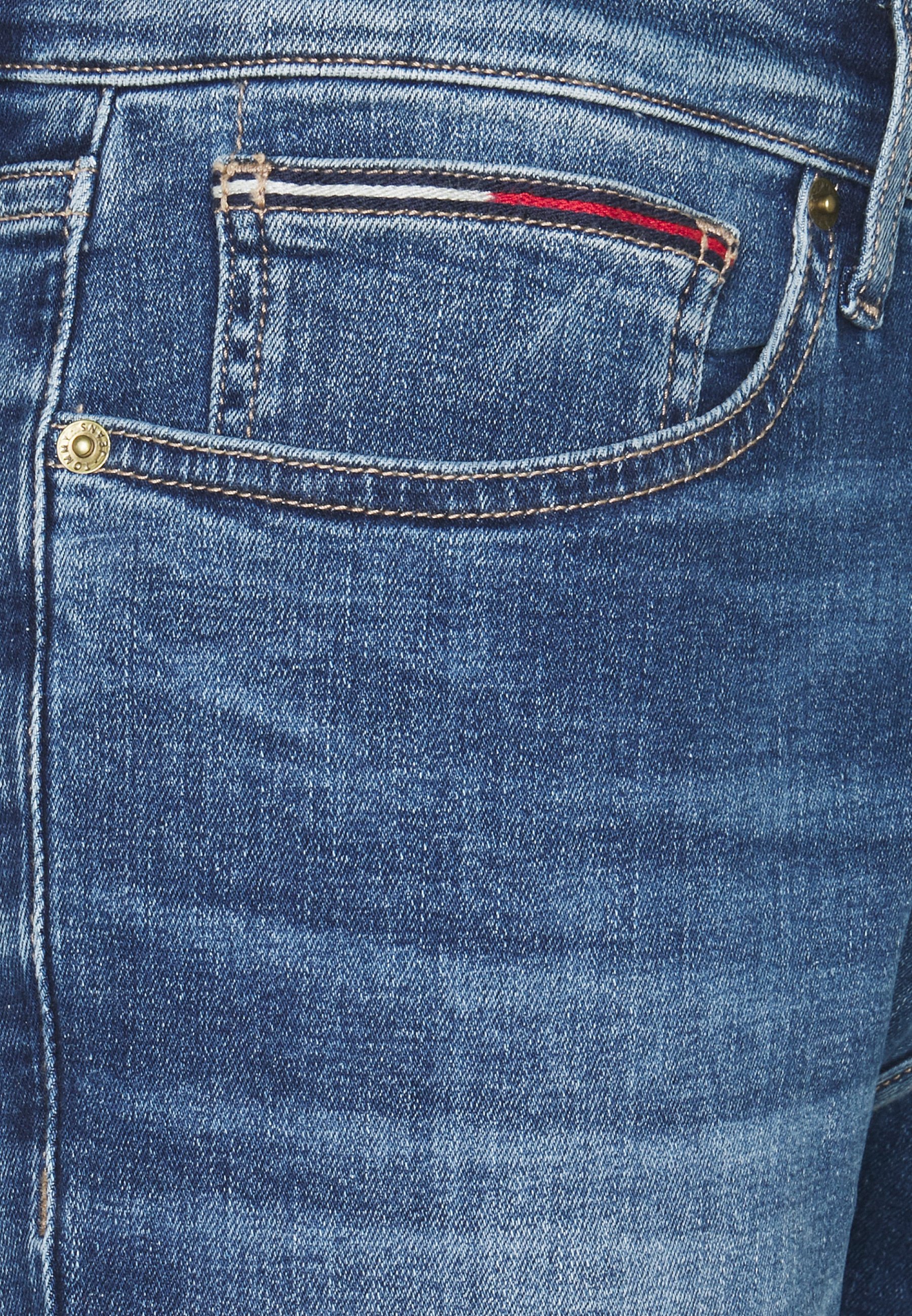 Tommy Jeans SCANTON SLIM - Prigludę džinsai - denim medium/mėlynų džinsų -  Zalando.lt