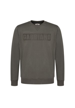 ROUND NECK LOGO - Sweatshirt - army