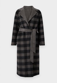 TWINSET OVERCOAT - Klassinen takki - nero/neve