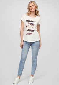 Cloud 5ive MIT FEDER - T-shirts print - white