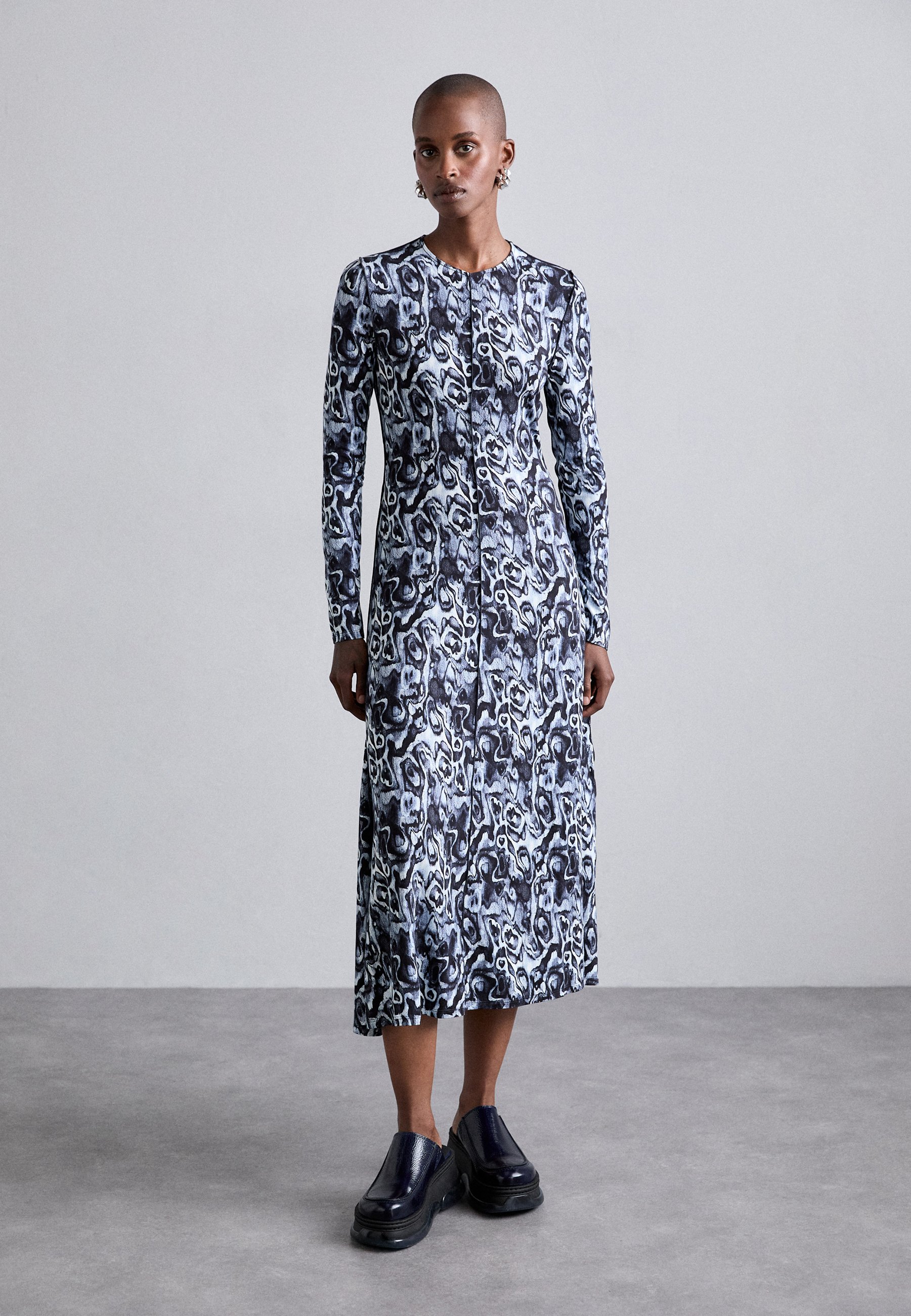 Proenza Schouler White Label DRESS - Jersey dress - nordic  multi/multi-coloured - Zalando.co.uk
