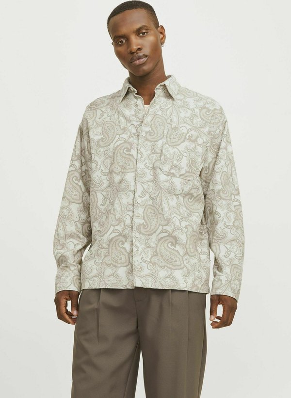 WEIT GESCHNITTEN  - Hemd - silver birch