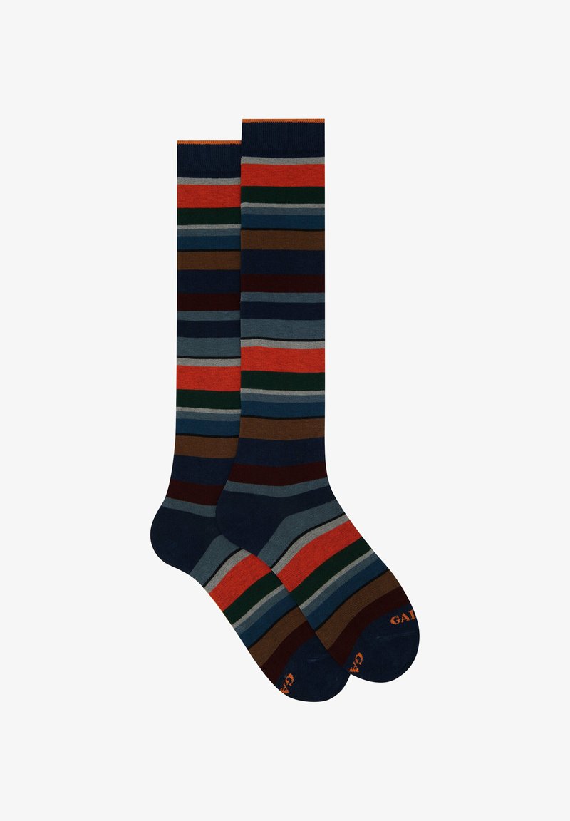 Gallo WITH STRIPES - Kniestrümpfe - royal vermiglio