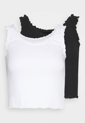 Toppe - black/white