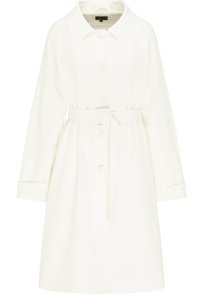 Damen Parkas | DreiMaster Trenchcoat weiss/weiß - TR26656 Damen Parkas | DreiMaster Trenchcoat weiss/weiß - TR26656