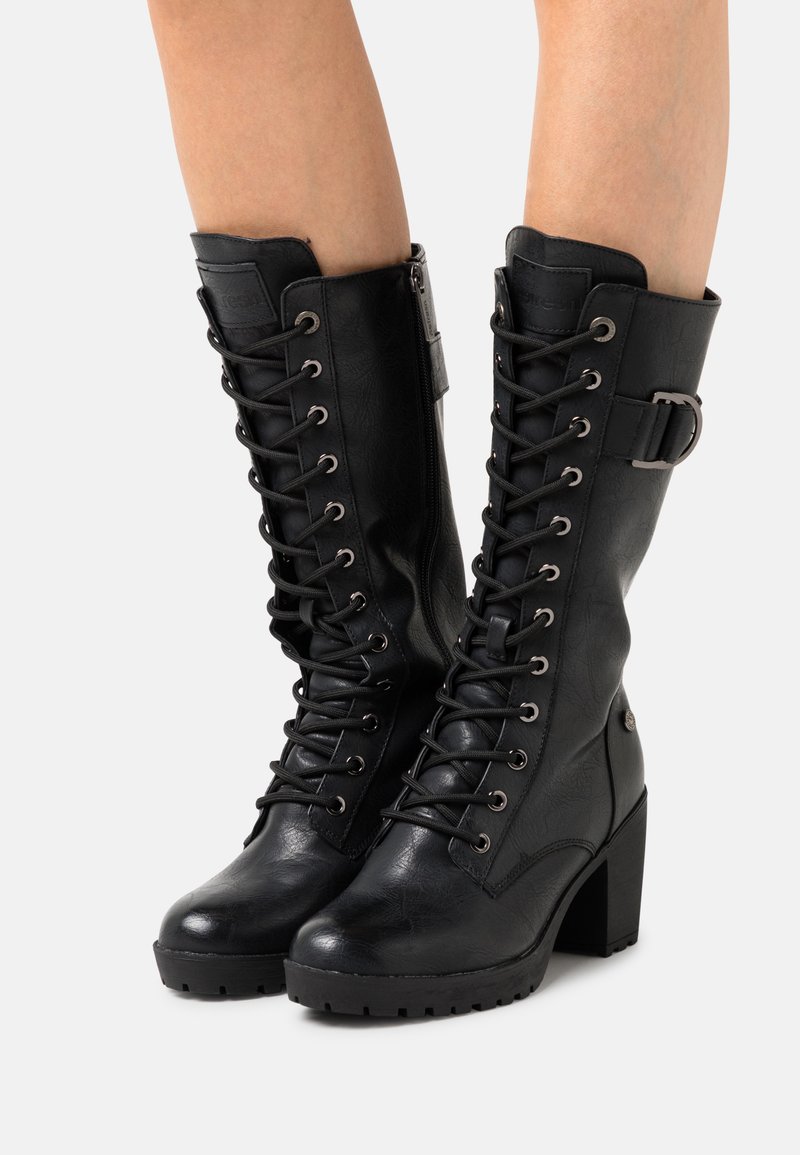 Refresh Laceup boots black Zalando.co.uk