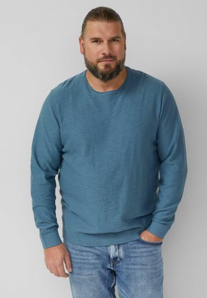 Strickpullover - petrol