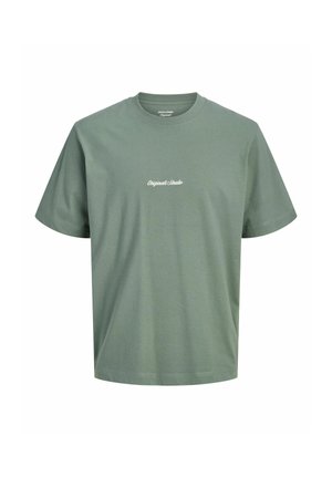 Jack & Jones, JORNORREBRO EMB TEE SS CREW NECK NOOS - T-Shirt print - laurel wreath