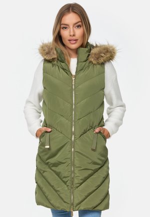 Threadbare PIRE PREMIUM  - Weste - khaki