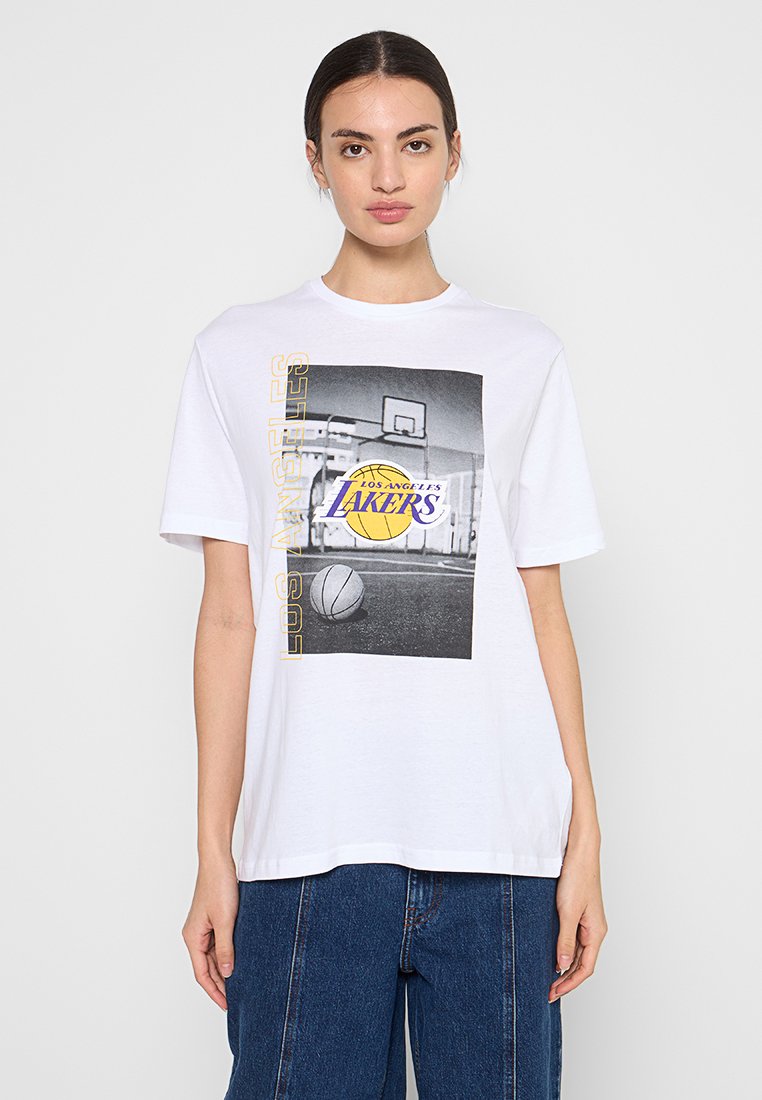 new era T-shirt print wit