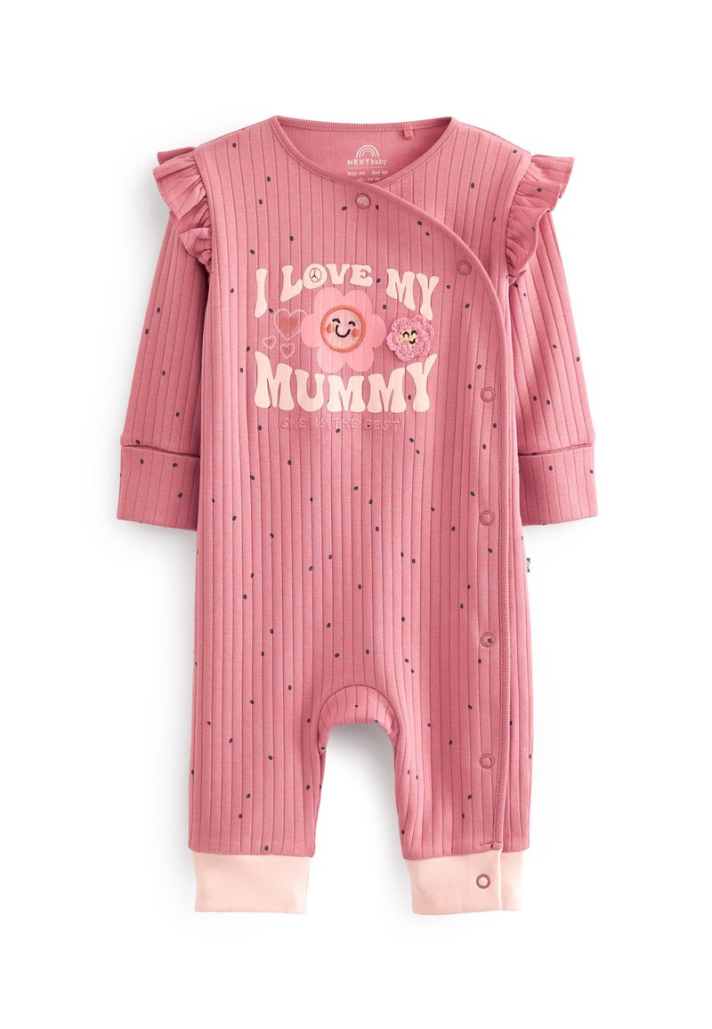 Next RETRO FLORAL FAMILY SLEEPSUIT Sleep suit pink Zalando