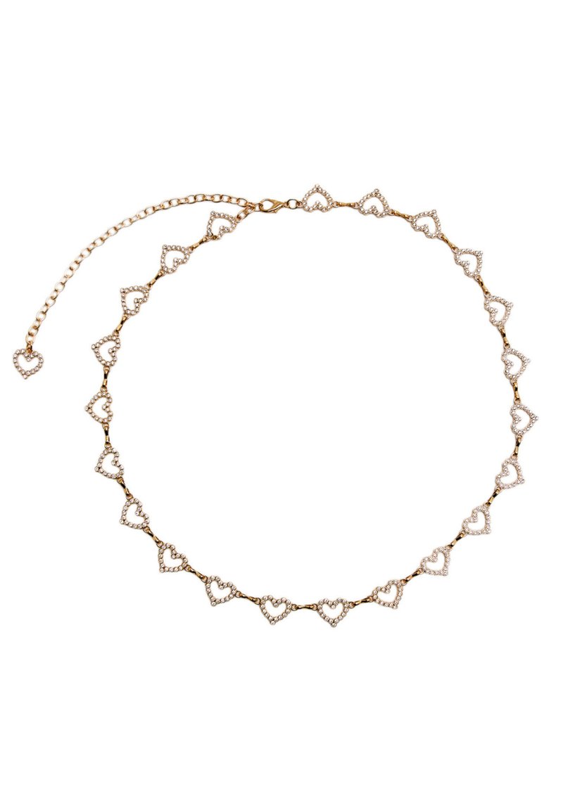 PULL&BEAR HEART Necklace gold coloured/goldcoloured Zalando.de