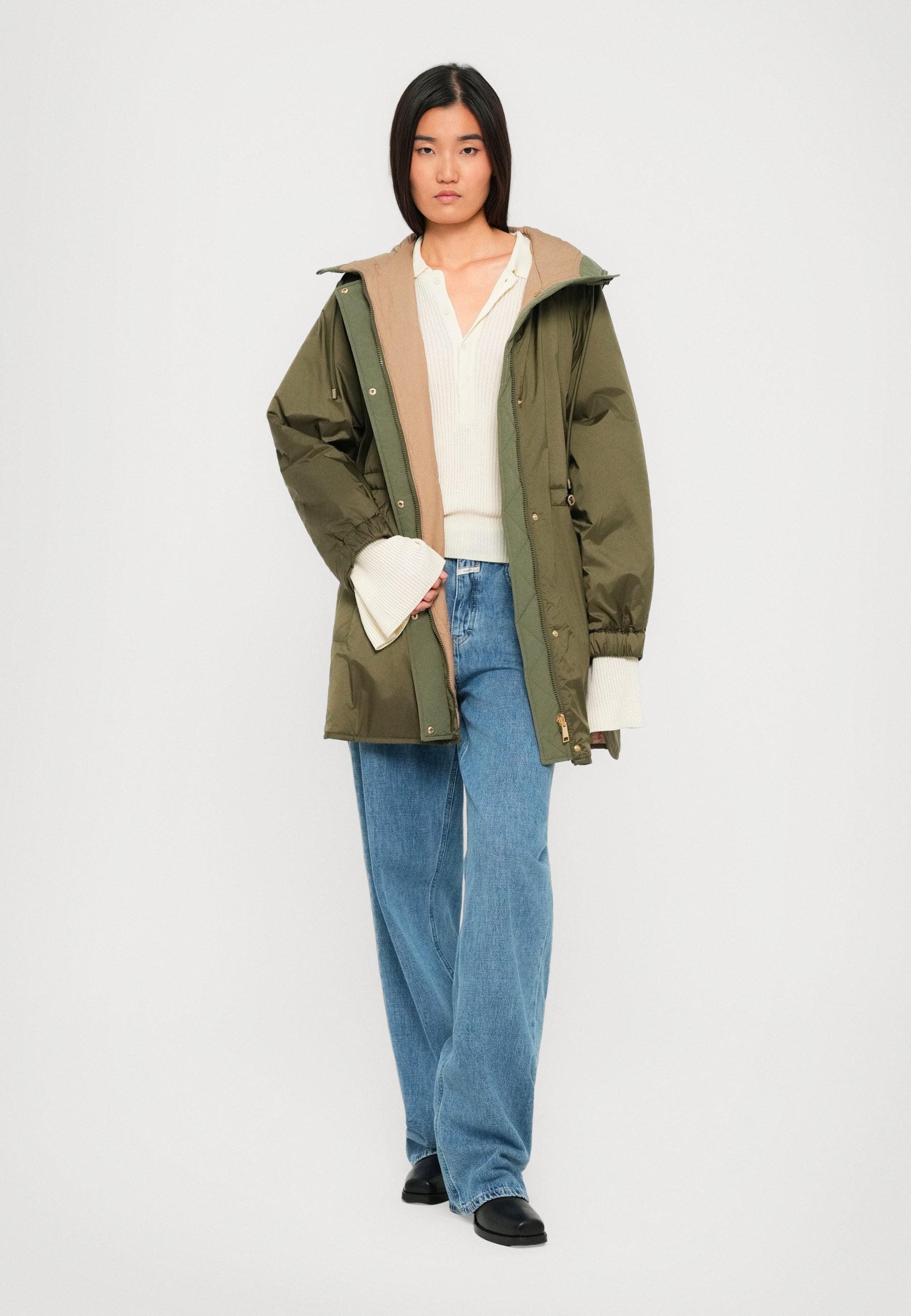 Weekend Max Mara ALCAMO - Winter coat - verde kaki/green - Zalando