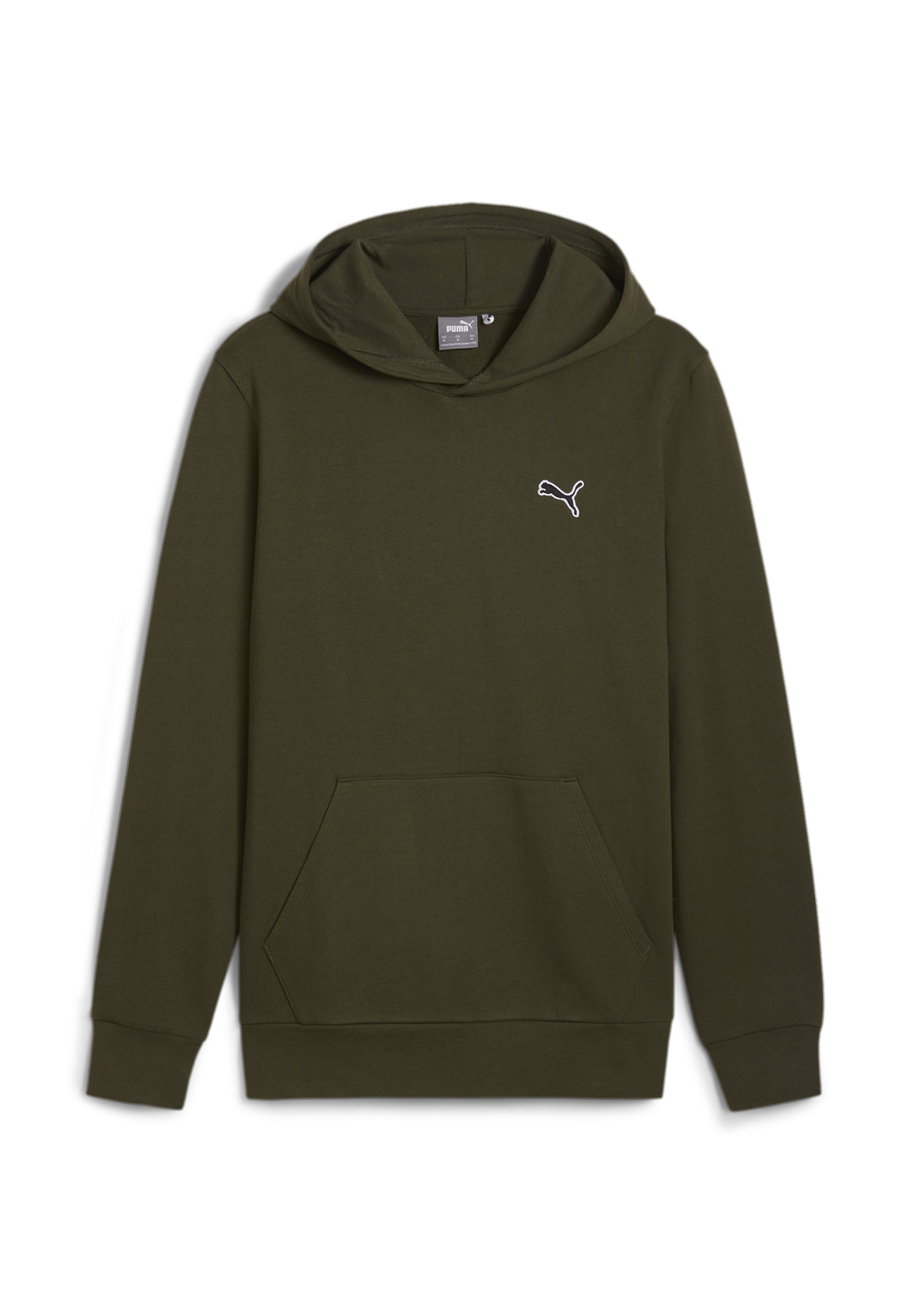 Puma BETTER ESSENTIALS Sweat à capuche dark olive/vert