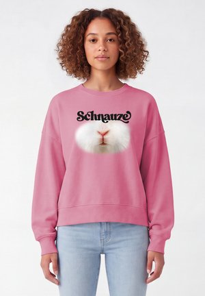 watapparel, SCHNAUZE - Sweatshirt - bubble pink