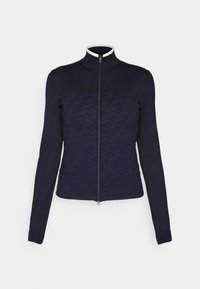 ANNA ZIP SWEATER - Jaka ar rāvējslēdzēju - navy
