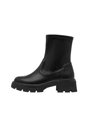 Tamaris, STIEFELETTE - Lage laarzen - black