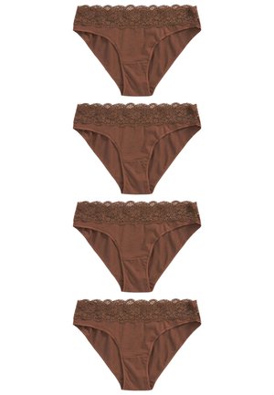 Next DOTHIGH LEG TRIM FOUR PACK - Trumpikės - nude m