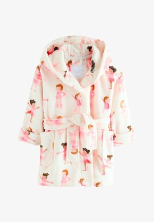 Next, REGULAR FIT - Bademantel - white pink ballerina