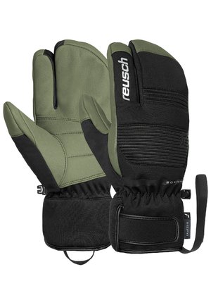 3-FINGER - Gloves - black/burnt olive