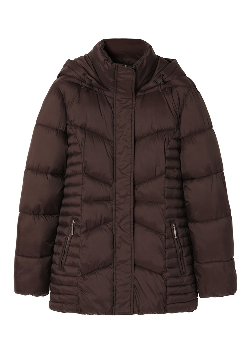 TATUUM Wintermantel bruin