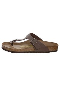 Birkenstock - GIZEH - Sandaler m/ tåsplit - mocca Miniaturebillede 1