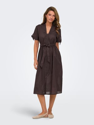 JDY, KLEID JDYANNA MIDIKLEID - Robe de jour - black coffee
