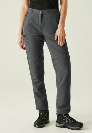 Regatta, REGATTA CHASKA III ZIP OFF WALKING TROUSERS WALKING TROUSERS - Pantaloni outdoor - seal grey