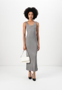 Calvin Klein Jeans BRIGHT DRESS - Maksimekko - titanium