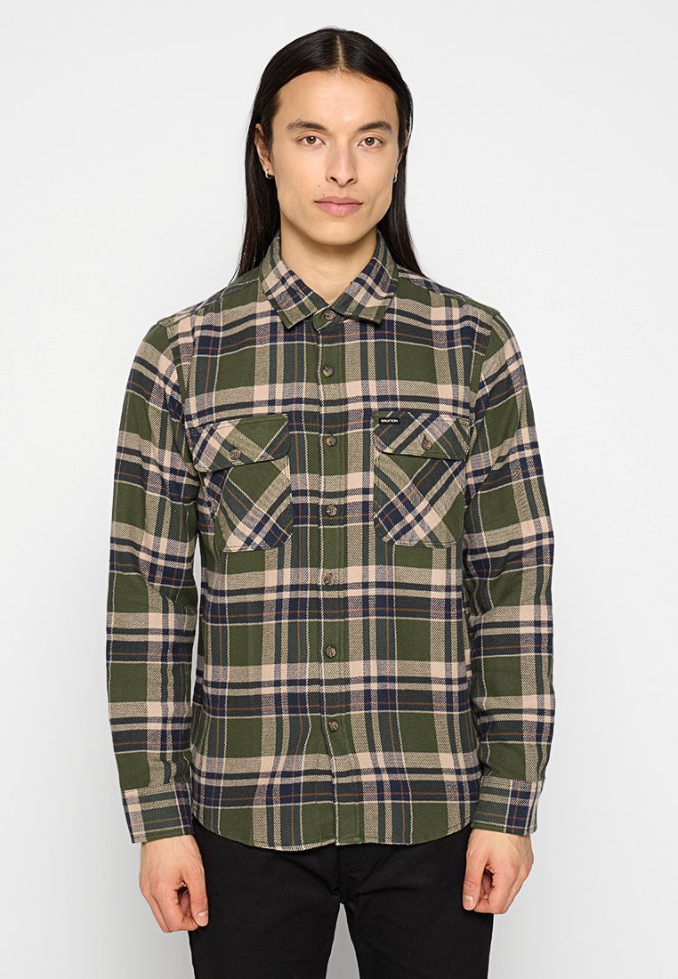 brixton Overhemd donkergroen brixton Overhemd donkergroen