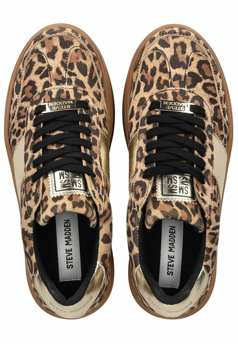 Steve Madden SNEAKER - Sneaker low - leopard/hellbraun - Zalando.de