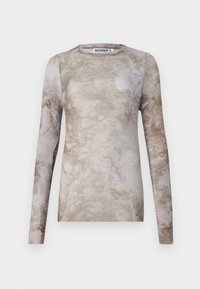 NICO PRINTED LONG SLEEVE - Long sleeved top - grey fractured