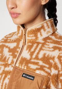 Columbia WEST BEND™ 1/4 ZIP - Polárpulóver - camel brown highland tonal