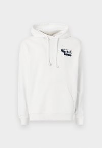 STACK BACK LOGO HOODIE - Sweatshirt - ecru