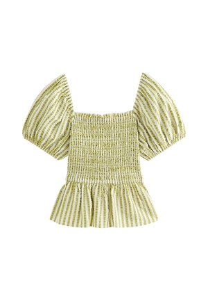 New Look, Blusa - green pattern