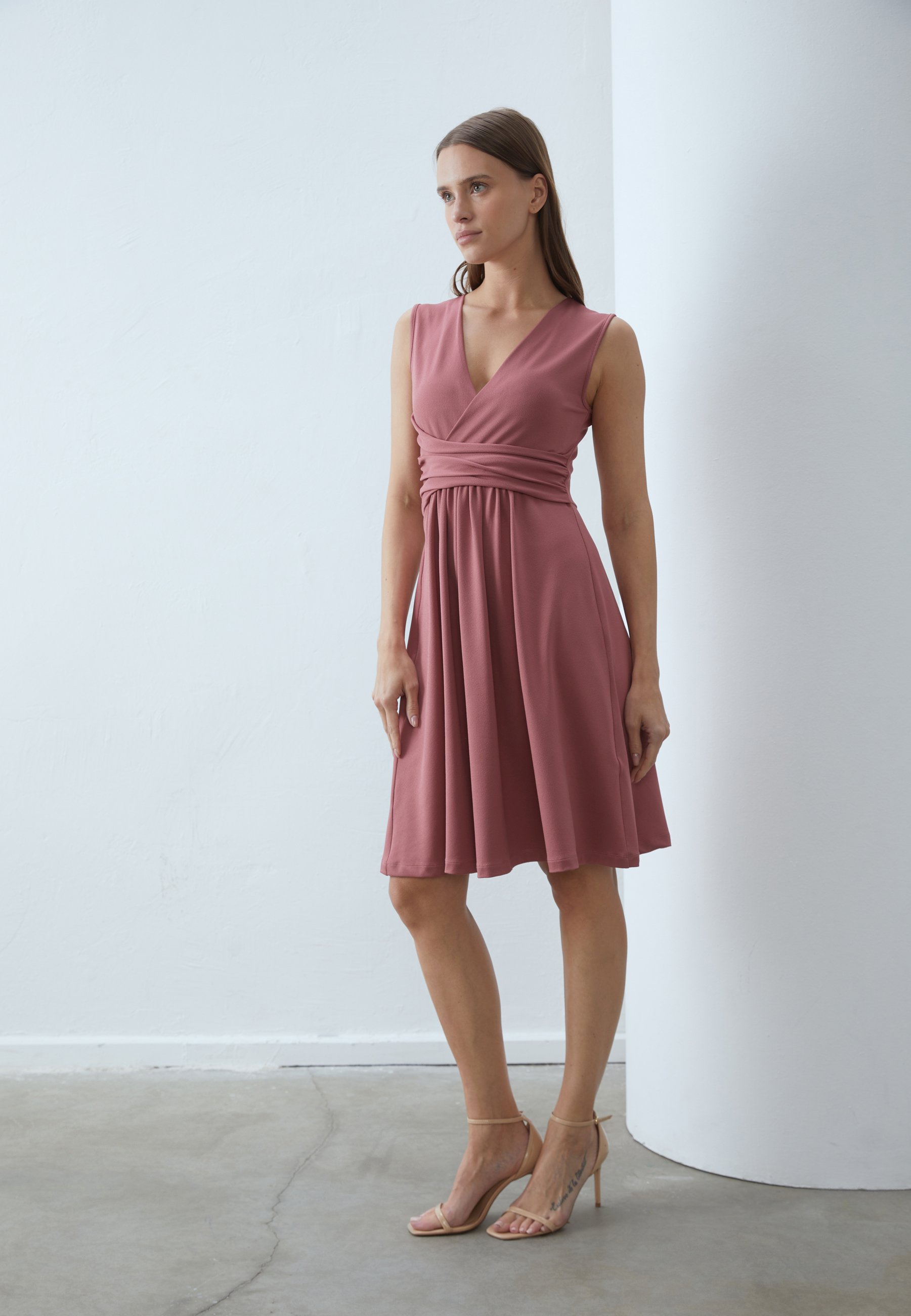 Anna Field Jersey dress - light pink - Zalando.co.uk