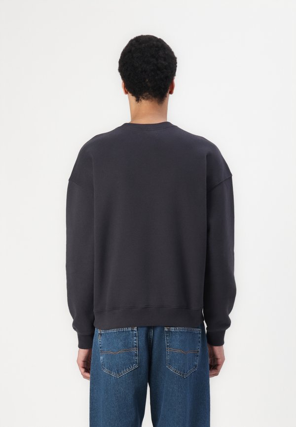 Boxy Logo Crew Sweatshirt - Sweatshirt - phantom3