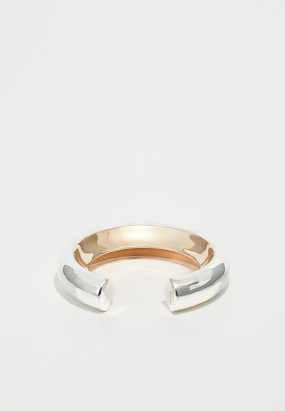 Uncommon Matters CARVED BANGLE - Βραχιόλι - gold-coloured/bicolor