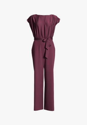Swing, Jumpsuit - merlot red