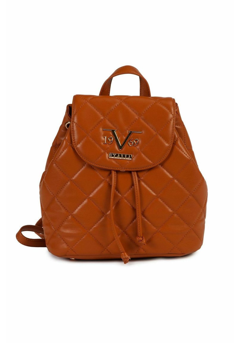 Damen Handtaschen | v1969 Italia ELLA Tourenrucksack braun gold/braun - UR83777 Damen Handtaschen | v1969 Italia ELLA Tourenrucksack braun gold/braun - UR83777