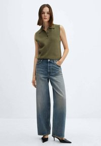 Mango Poloshirt - khaki