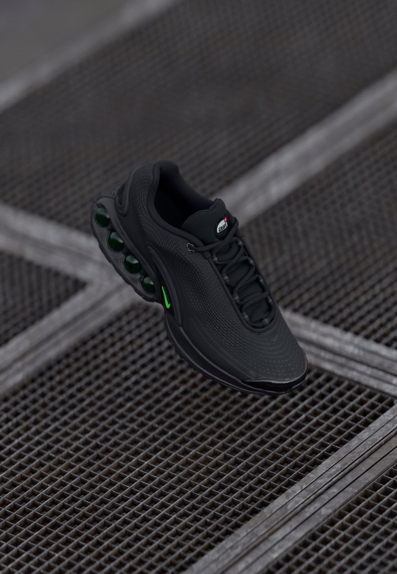 Nike Sportswear AIR MAX DN - Tenisice - black/green strike/anthracite
