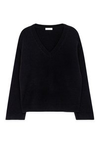 V-NECK - Džemperis - black
