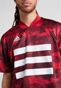 adidas Performance TAN - T-shirt con stampa - bordeaux
