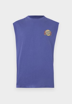 GUZMAN DOT TANK UNISEX - Topper - navy dusk