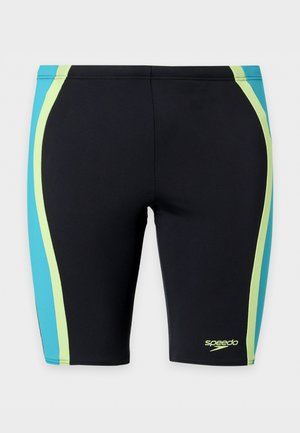 Speedo, SOLID SPLICE JAMMER - Caleçon de bain - anthracite/hyper teal